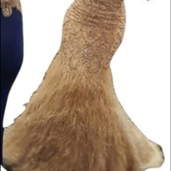 Terani couture evening dress 11212Gl - Picture 7 of 8